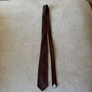 Yves Saint Laurent Rich Brown Men's Tie
